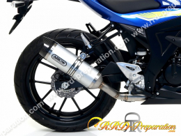 Silencieux d'échappement ARROW THUNDER pour collecteur ARROW pour Suzuki GSX-S et GSX-R 125 de 2017 à 2020