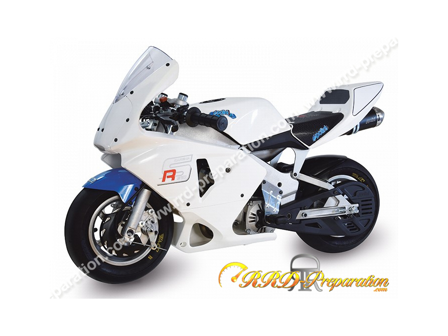 Pocket bike, minimoto POLINI 910 CARENA S AIR 4.2 HP Blanco, Negro o Azul