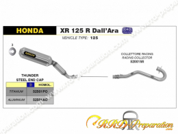 Ligne d'échappement complète ARROW Racing STREET THUDER pour moto HONDA XR 125 L, R, SM 4T de 2004 à 2005