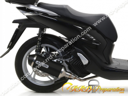 Complete Exhaust Arrow Urban Black Alum PIAGGIO VESPA GTS 125IE 2021 2023