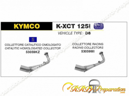 Collecteur ARROW URBAN MAXI SCOOTER KYMCO K-XCT 125i de 2011 à 2016