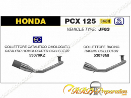 Collecteur ARROW Urban pour maxi-scooter Honda PCX 125 de 2018 à 2020