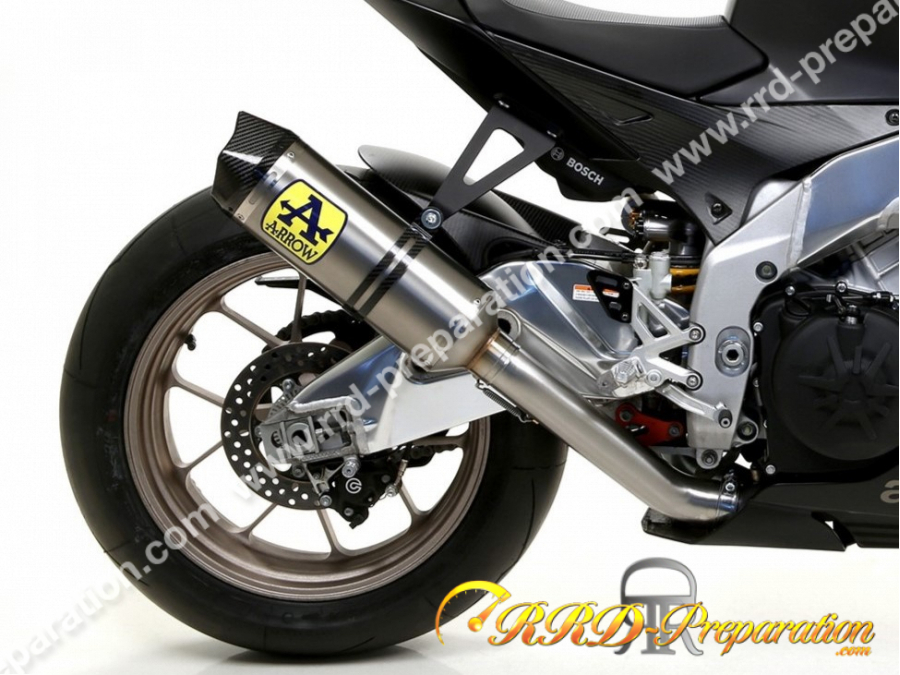 Silencieux ARROW RACE TECH pour APRILIA RSV4 1100 Factory de 2019/2020 et TUONO V4 1100 de 2017 à 2020