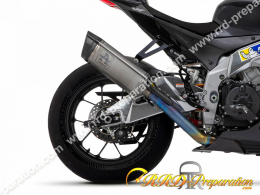 Silencieux d'échappement ARROW PISTA FULL TITANE pour collecteur d'origine pour APRILIA RSV 4 1100 Factory de 2019 à 2020