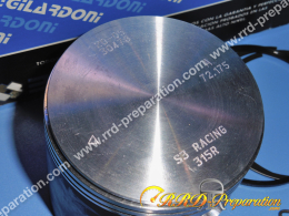 Piston bi segment ITALKIT Ø72.2mm pour cylindre ITALKIT GILARDONI 383/1 MONTESA TRIAL COTA 315, R2... 250 2T