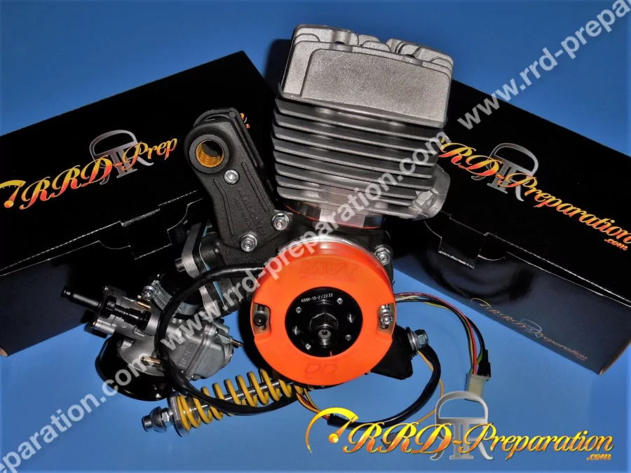 Moteur complet RRD HYPER RACING 80cc Peugeot 103 SP, MV, MVL, VOGUE... refroidissement par air