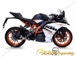 Kit silencieux ARROW THUNDER avec raccord pour collecteur d'origine pour KTM RC 390 et 125, DUKE 390 et 125 de 2017 à 2020