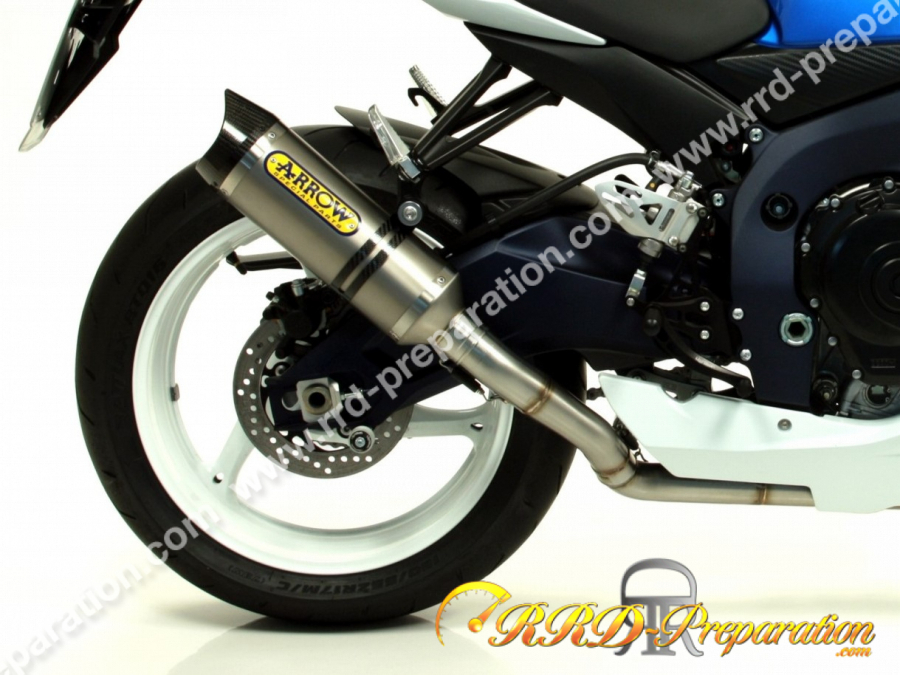 Silencieux ARROW THUNDER  pour Suzuki GSX-R 750 i.e. et 600 i.e de 2011 à 2016