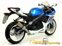 Silencieux ARROW THUNDER  pour Suzuki GSX-R 750 i.e. et 600 i.e de 2011 à 2016