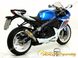 Silencieux d'échappement ARROW GP2 pour collecteur ORIGINE pour Suzuki GSX-S 750 i.e. et 650 i.e. de 2011 à 2016