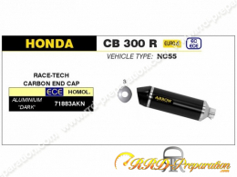 Silencieux ARROW THUNDER pour collecteur d'origine pour Honda CB 300 R de 2018 à 2020