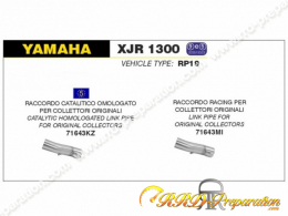 Raccord ARROW pour silencieux ARROW sur collecteur d'origine pour Yamaha XJR 1300 de 2007 à 2017