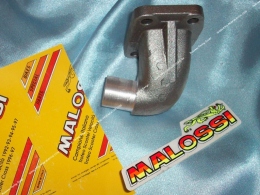 Pipe coudée MALOSSI Ø15 par 19mm SHA pour MBK 51 / motobecane av10