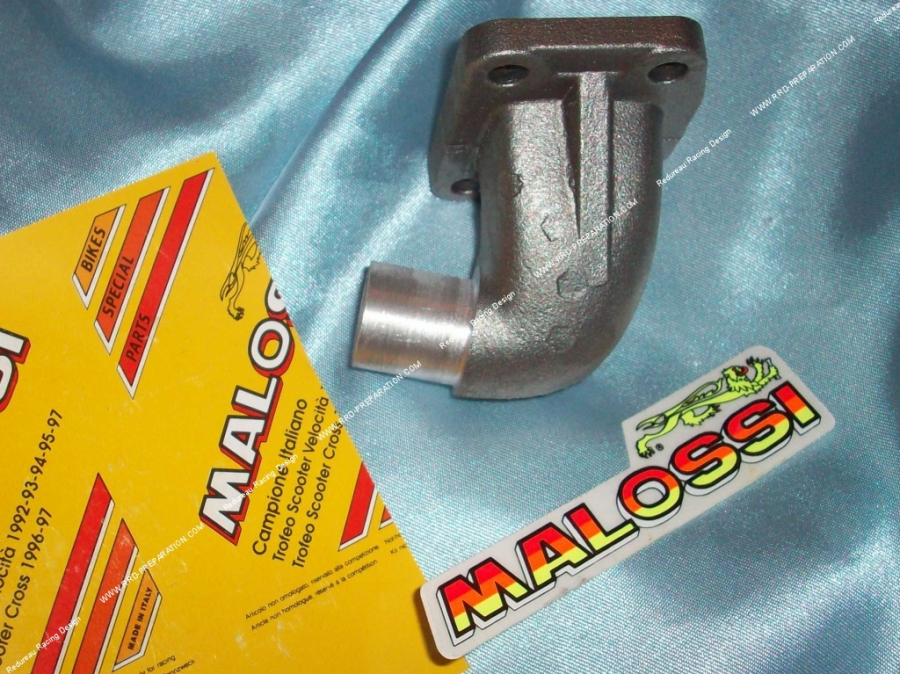 Codo MALOSSI Ø15 por 19mm SHA para MBK 51 / motobecane av10