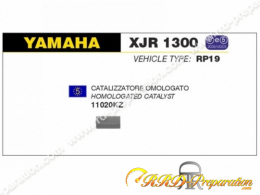 Catalyseur pour silencieux d'échappement ARROW PRO-RACING sur YAMAHA XJR 1300 de 2007 à 2017