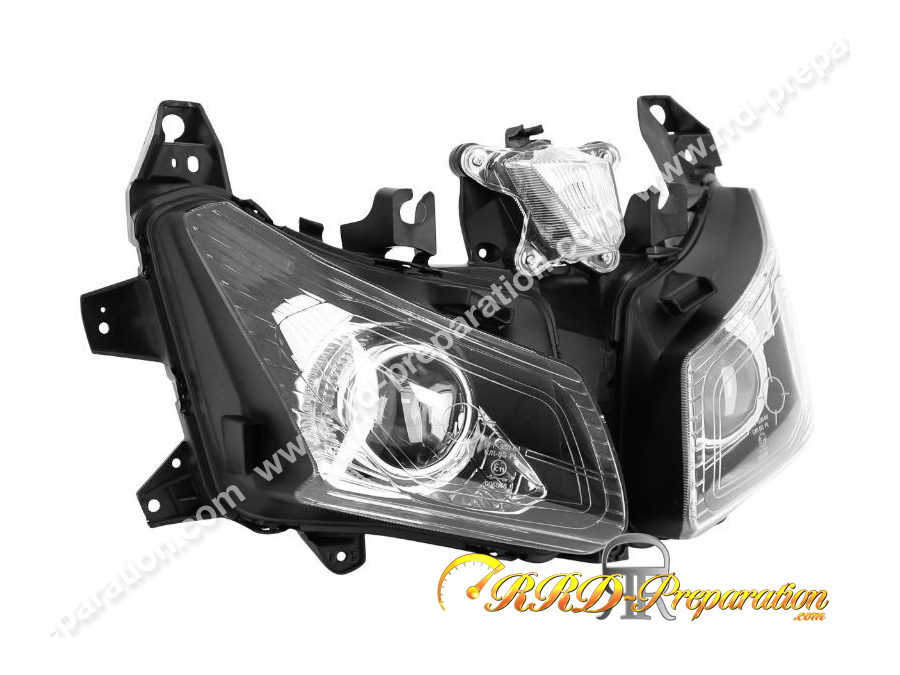 Lampe à pile MARWI avant et arrière à leds pour vélo (moto secours)