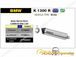 Silencieux d'échappement ARROW MAXI RACE-TECH pour BMW K 1300 R de 2009 à 2016 et K 1300 S de 2012 à 2016