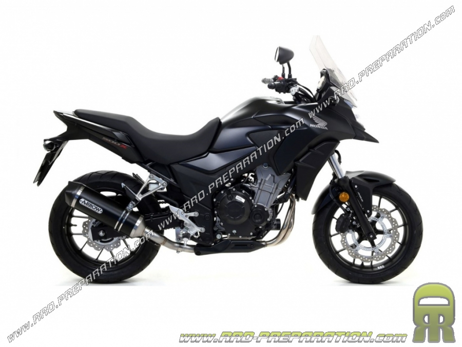 Kit silencieux d'échappement ARROW RACE TECH avec raccord sur collecteur ORIGINE pour moto Honda CB 500 X de 2019/2020