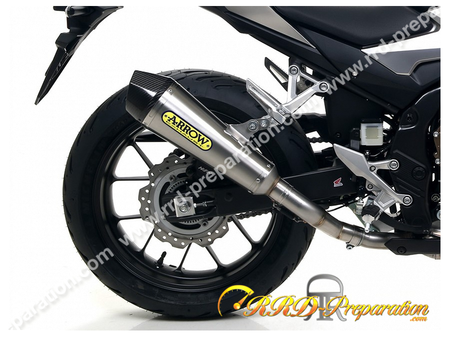 Silencieux d'échappement ARROW X-KONE pour Honda CB 500 F et CBR 500 R de 2019 à 2020