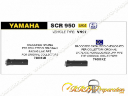 Raccord ARROW pour silencieux ARROW REBEL sur collecteur d'origine pour Yamaha SCR 950 de 2017 à 2020