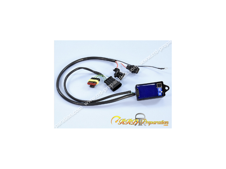 Boîtier CDI ECU POLINI maxi-scooter 4 temps 300 APRILIA ATLANTIC, DERBI RAMBLA, PEUGEOT GEOPOLIS, PIAGGIO BEVERLY, VESPA GTS