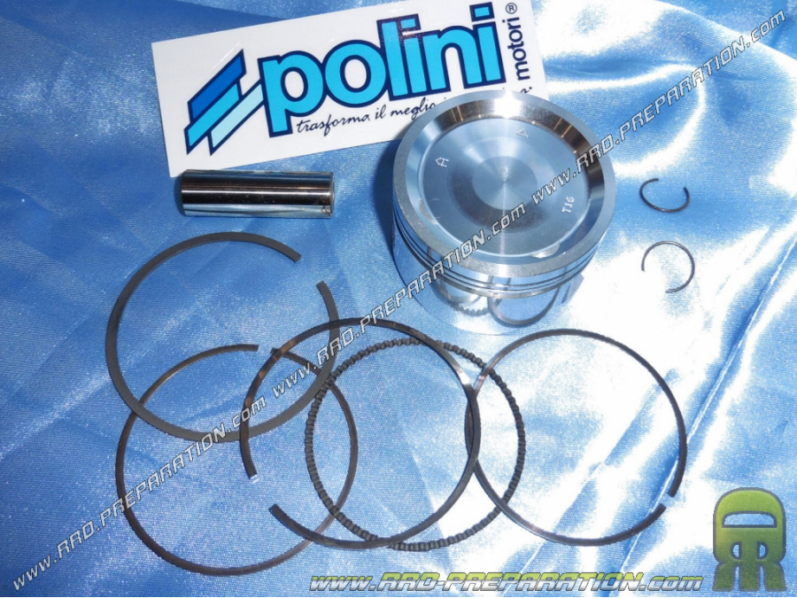 Ø61mm piston for 172cc POLINI aluminum kit on PIAGGIO MEDLEY and VESPA GTS... 125 and 150cc 4T