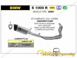 Ligne d'échappement complète ARROW COMPETITION pour BMW S 1000 R de 2021 à 2022