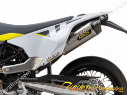 Ligne d'échappement complète ARROW RACE TECH avec collecteur "POWER BOMB" pour Husqvarna 701 Supermoto de 2021 à 2022 (euro5)