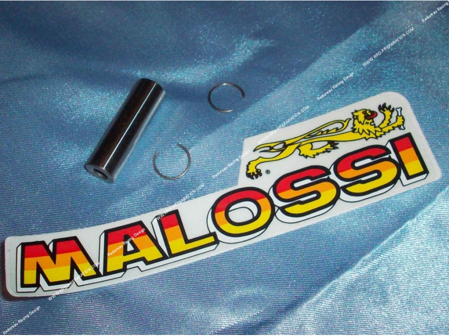 Pasador de pistón MALOSSI Ø10mm X 33mm con clips C para kit MALOSSI 50cc d.40mm en scooter líquido horizontal Minarelli