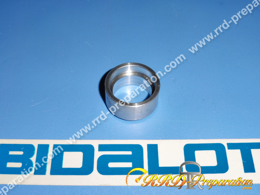 Bague, entretoise d'alignement aluminium usinée masse BIDALOT pour échappement Peugeot 103 / Fox / wallaroo