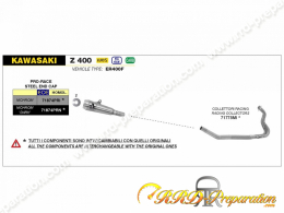 Ligne complète ARROW PRO RACE pour Kawasaki Ninja 400 et Z 400 à partir de 2023