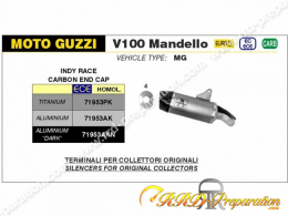 Silencieux d'échappement ARROW INDY RACE pour MOTO GUZZI V100 MANDELLO à partir de 2023