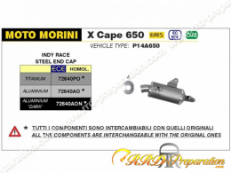 Silencieux d'échappement ARROW INDY RACE pour MOTO MORINI X-CAPE 650 de 2022 à 2023