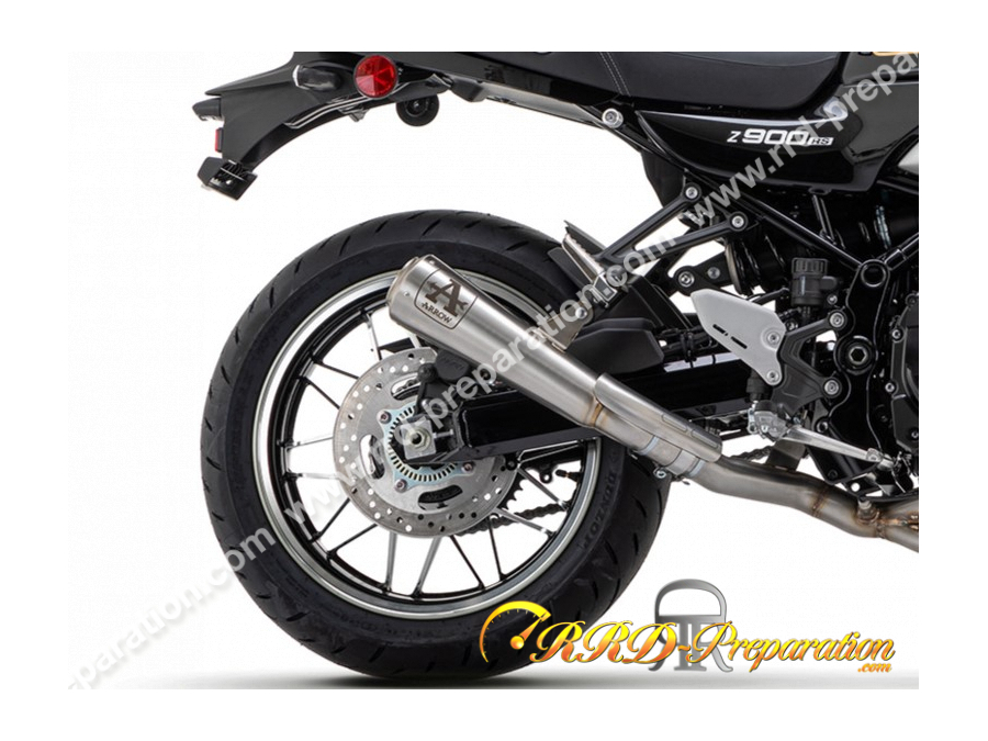 Silencieux ARROW PRO RACE pour collecteur ORIGINE ou ARROW pour KAWASAKI Z 900 RS de 2022 à 2023