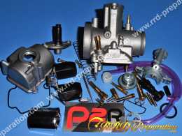 P2R TITANIUM PWK 26 carburettor with flexible POWER JET lever choke without  separate lubrication