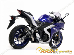 Silencieux ARROW Thunder pour moto Yamaha MT-03 de 2016/2019, YZF R25 de 2015/2016 et YZF R3 à partir de 2015