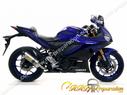 Silencieux ARROW Thunder pour moto Yamaha MT-03 de 2016/2019, YZF R25 de 2015/2016 et YZF R3 à partir de 2015