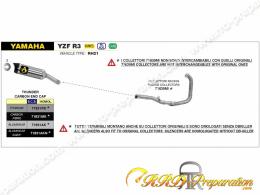 Ligne d'échappement complète ARROW Thunder pour moto Yamaha MT-03 de 2016 à 2019,et YZF R3 à partir de 2019