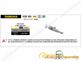 Silencieux d'échappement PRO-RACE ARROW pour Yamaha MT-03 de 2016/2019, YZF R25 de 2015 à 2016 et YZF R3 à partir de 2015