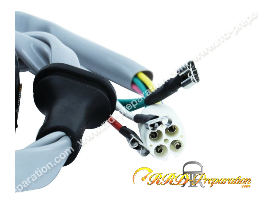 Stator + câbles P2R avec capteur pour allumage d'origine pour scooter PIAGGIO TYPHOON, ZIP... 1992 a 2003 Stator + câbles P2R avec capteur pour allumage d'origine pour scooter PIAGGIO TYPHOON, ZIP... 1992 a 2003