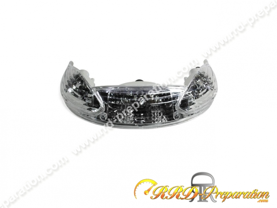 Feu arrière REPLAY transparent chrome pour scooter PEUGEOT VIVACITY 50 Feu arrière REPLAY transparent chrome pour scooter PEUGEOT VIVACITY 50