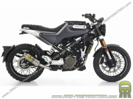 Silenciador de escape ARROW GP2 para moto Husqvarna Svartpilen / Vitpilen 125cc 2021 4 tiempos (colores a elegir)