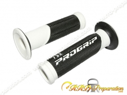 Handlebar grips, open side...