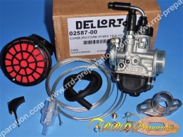 Kit carburation DELLORTO PHBG 19,5mm pour MOTOBECANE AV7 avec filtre à air E8, pipe, durite, câble...