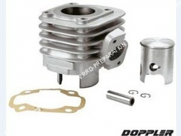 Kit without cylinder head 50cc Ø40mm DOPPLER S1R aluminum (axis of 10mm) minarelli horizontal air (ovetto, neos, ...)