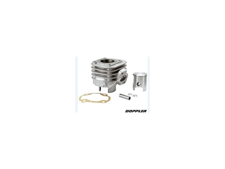 Kit without cylinder head 50cc Ø40mm DOPPLER S1R aluminum (axis of 10mm) minarelli horizontal air (ovetto, neos, ...)