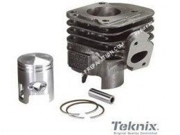 Kit without cylinder head 50cc Ø40mm TEKNIX cast iron (axis of 10mm) minarelli horizontal air (ovetto, neos, ...)