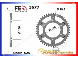 Crown 43 to 47 teeth in 525...