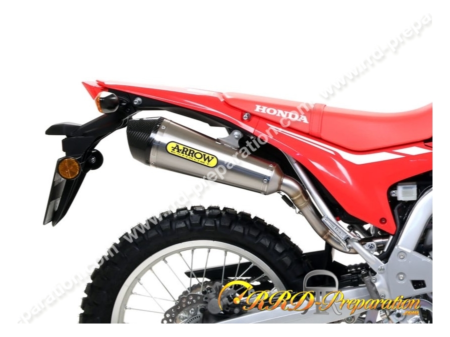 Silencieux d'échappement ARROW X-KONE pour Honda CRF 250 L / RALLY de 2017 à 2018 et CRF 300 L de 2021 à 2023