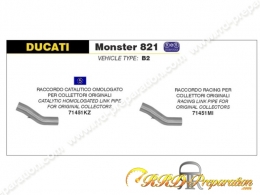 ARROW uncatalyzed coupling for DUCATI DIAVEL from 2011 to 2013 and MONSTER 1200 R 2016/2018